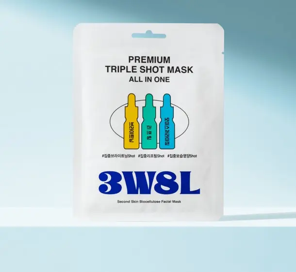 [3W8L] Mascarilla Premium - 3 SHOTS todo en uno