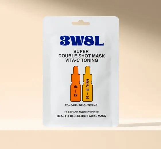 [3W8L] Mascarilla 2 SHOTS - VitaC tonificante