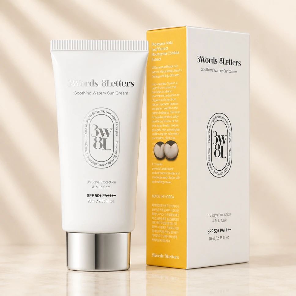 [3W8L22005] [3W8L] Bloqueador Solar Soothing Watery Sun Cream 70ml