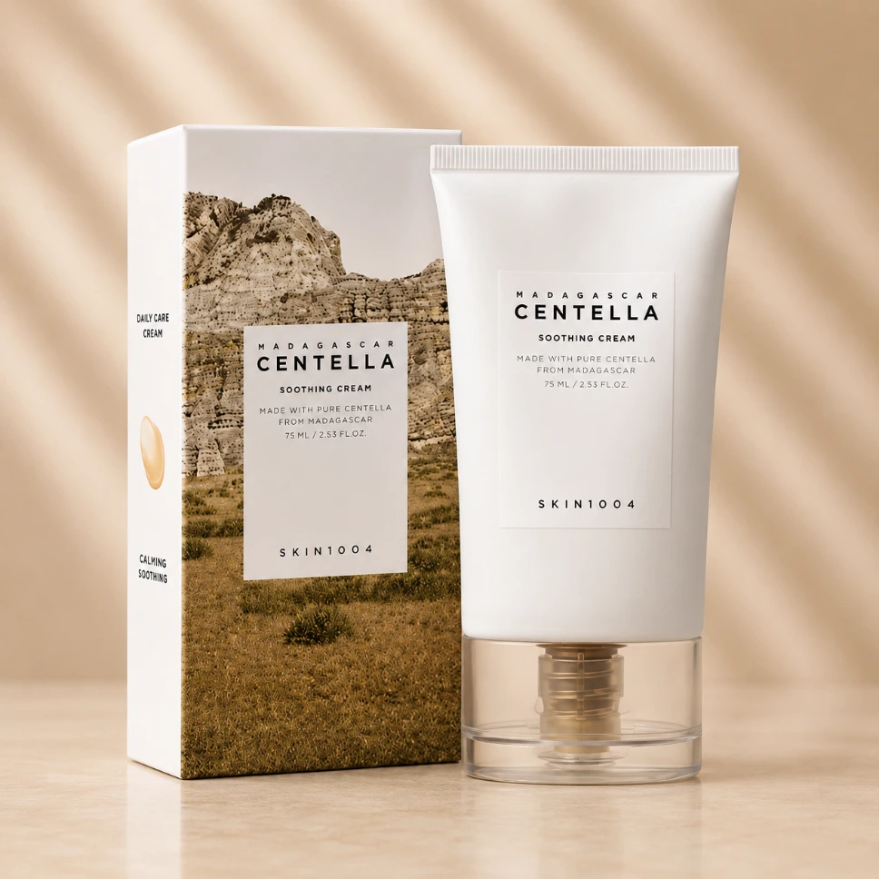 [KRSKC009] [SKIN1004] MADAGASCAR CENTELLA SOOTHING CREAM 75ML