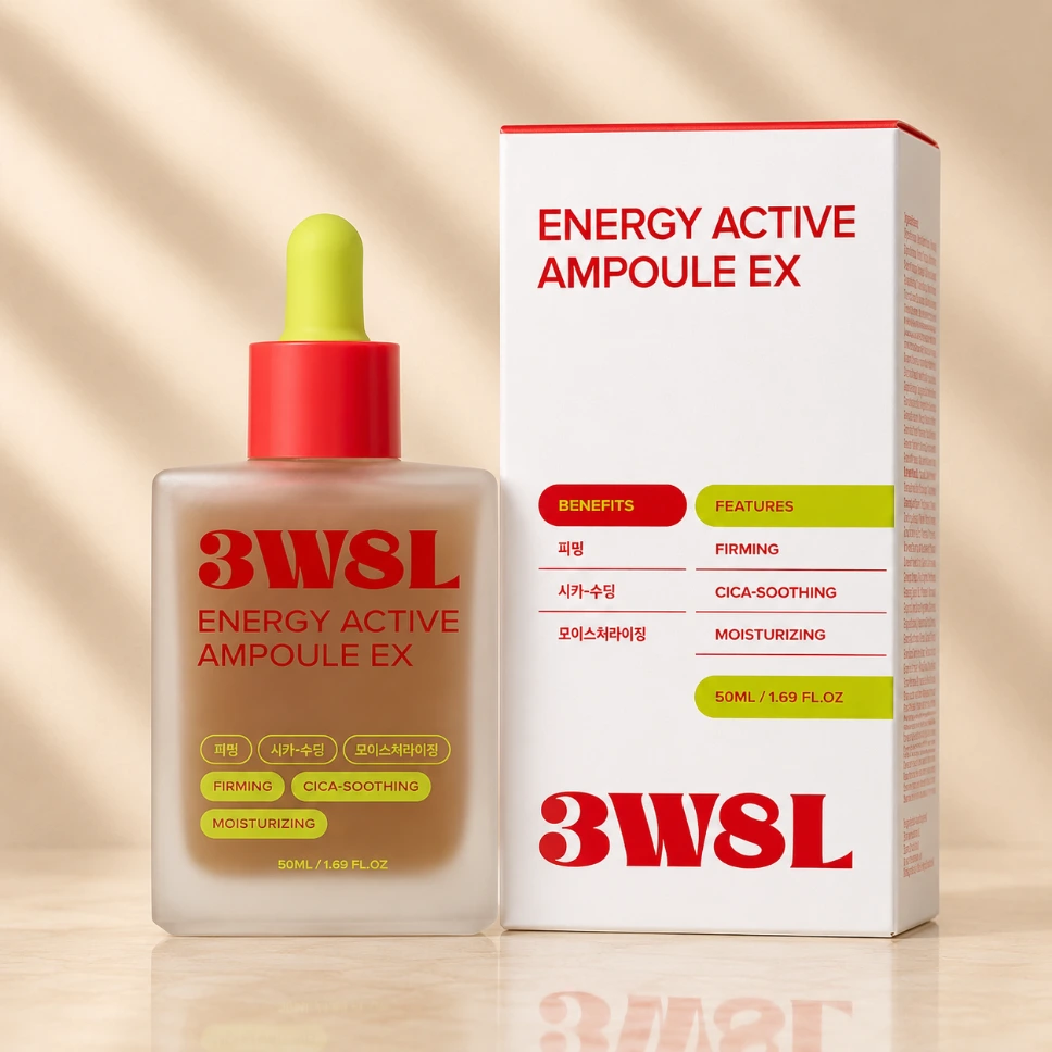 [3W8L24012] [3W8L] Energy Active Ampoule EX (Hidratante) 50mL